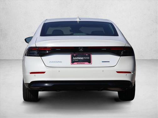 Platinum White Pearl 2026 Honda Accord Hybrid EX-L