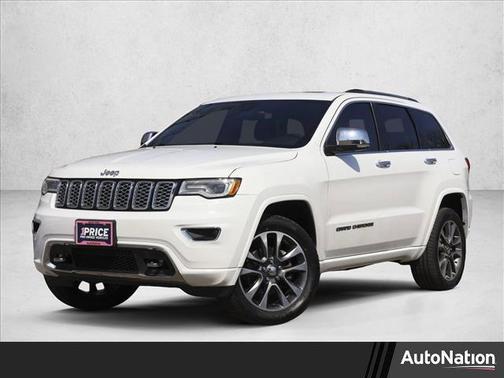Bright White Clearcoat 2017 Jeep Grand Cherokee Overland