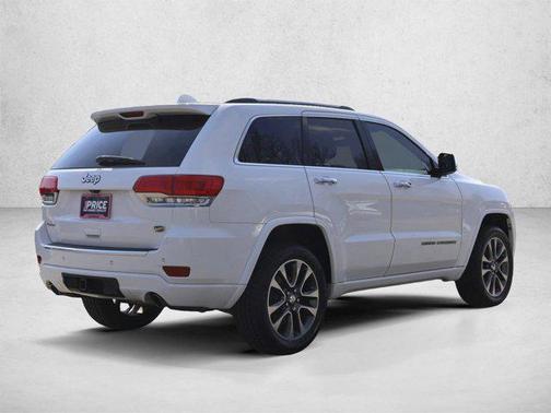Bright White Clearcoat 2017 Jeep Grand Cherokee Overland