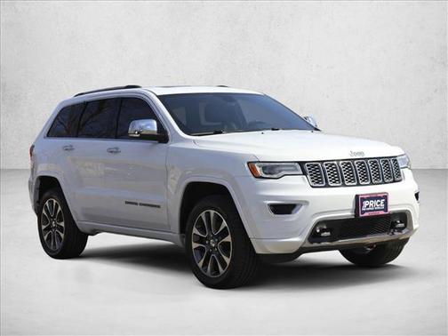 Bright White Clearcoat 2017 Jeep Grand Cherokee Overland