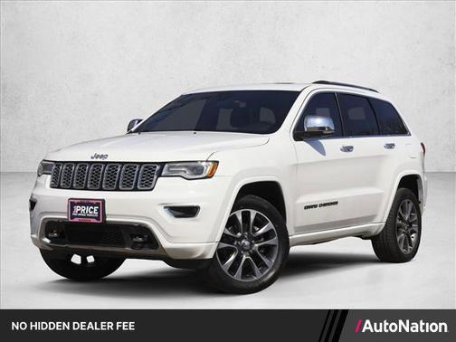 Bright White Clearcoat 2017 Jeep Grand Cherokee Overland