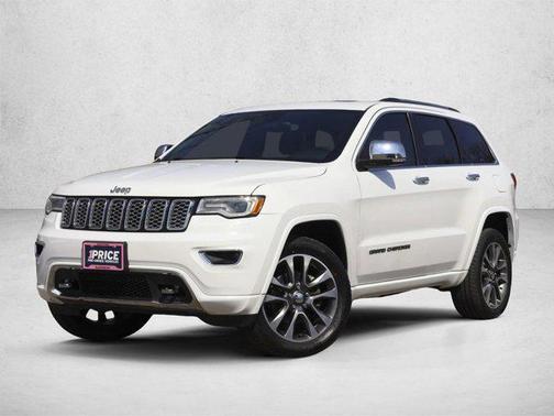 Bright White Clearcoat 2017 Jeep Grand Cherokee Overland