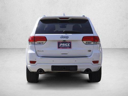 Bright White Clearcoat 2017 Jeep Grand Cherokee Overland
