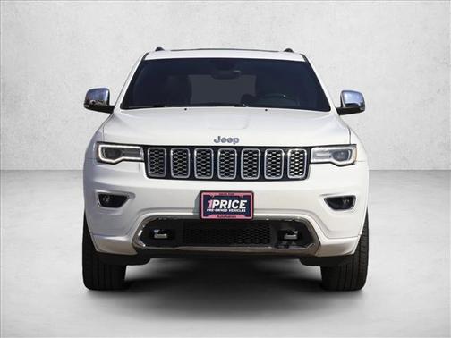 Bright White Clearcoat 2017 Jeep Grand Cherokee Overland