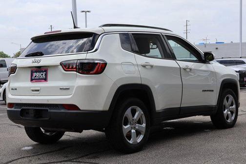 White Clearcoat 2021 Jeep Compass Latitude