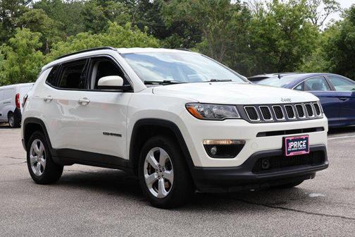 White Clearcoat 2021 Jeep Compass Latitude