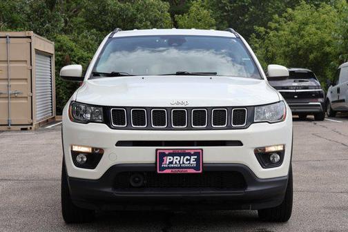 White Clearcoat 2021 Jeep Compass Latitude