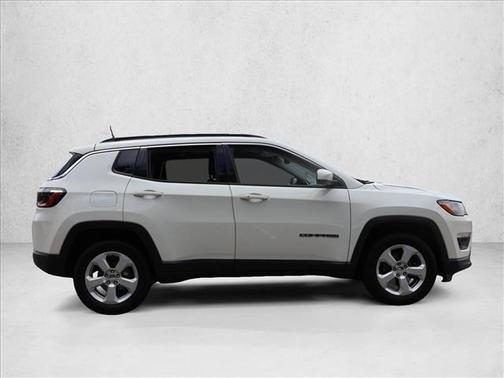 White Clearcoat 2021 Jeep Compass Latitude