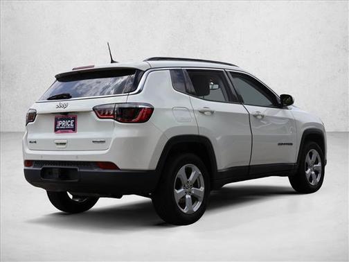 White Clearcoat 2021 Jeep Compass Latitude