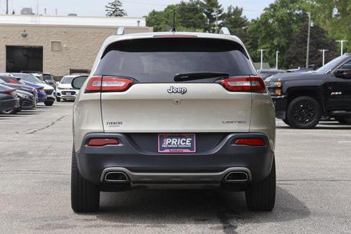Cashmere Pearlcoat 2015 Jeep Cherokee Limited
