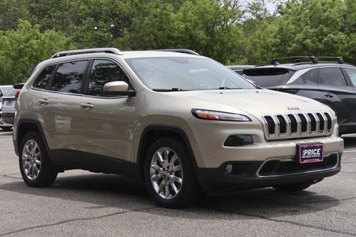 Cashmere Pearlcoat 2015 Jeep Cherokee Limited