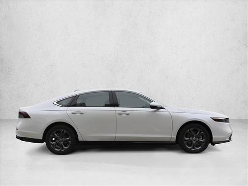 Platinum White Pearl 2026 Honda Accord Hybrid EX-L