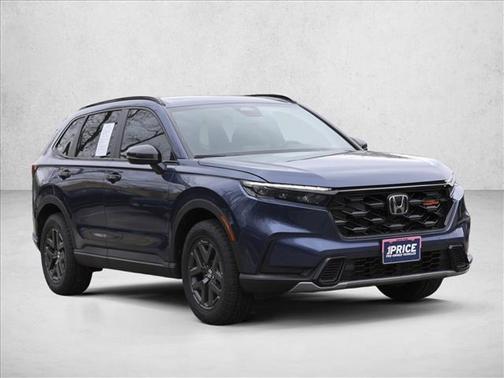 Canyon River Blue Metallic 2026 Honda CR-V Hybrid TrailSport AWD