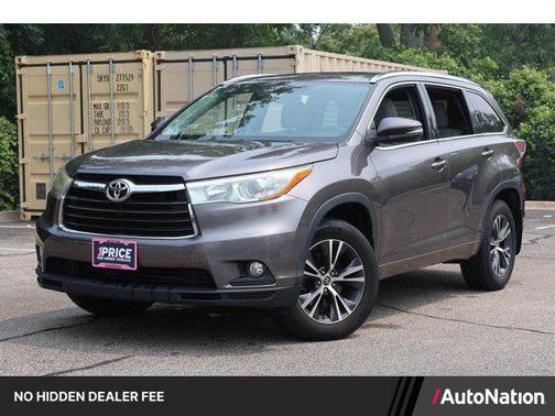 Predawn Gray Mica 2016 Toyota Highlander XLE