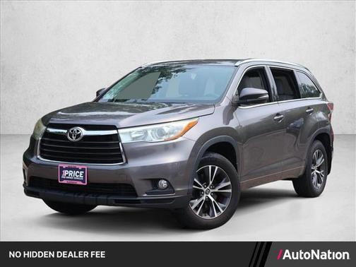 Predawn Gray Mica 2016 Toyota Highlander XLE