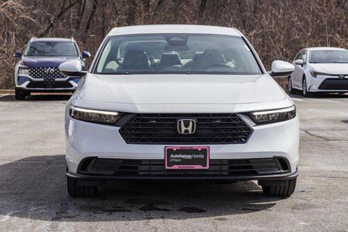 Platinum White Pearl 2026 Honda Accord LX 1.5T