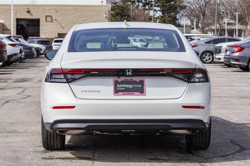 Platinum White Pearl 2026 Honda Accord LX 1.5T