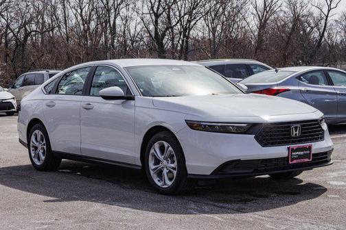 Platinum White Pearl 2026 Honda Accord LX 1.5T