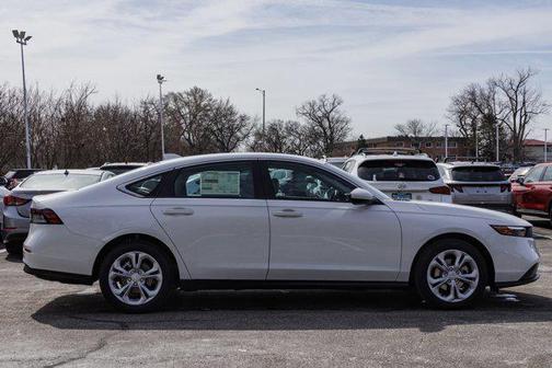 Platinum White Pearl 2026 Honda Accord LX 1.5T