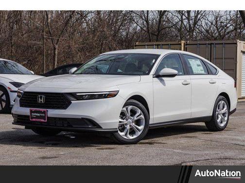 Platinum White Pearl 2026 Honda Accord LX 1.5T