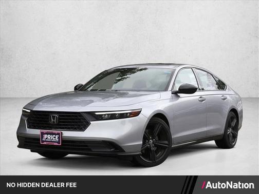 Lunar Silver Metallic 2023 Honda Accord Hybrid Sport-L