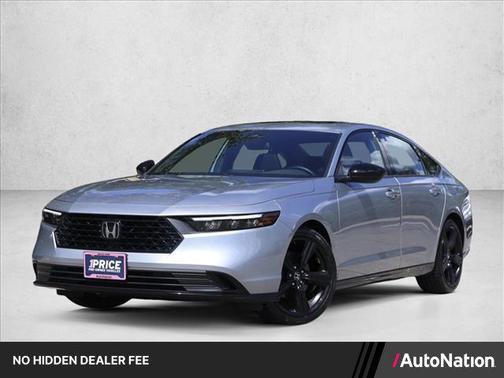 Lunar Silver Metallic 2023 Honda Accord Hybrid Sport-L