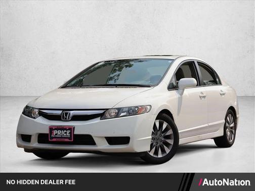 Taffeta White 2009 Honda Civic EX
