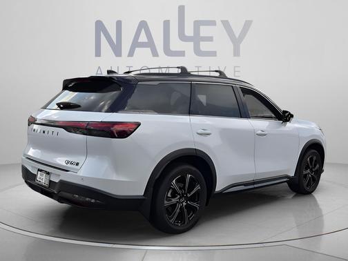 Radiant White/Black Obsidian 2026 INFINITI QX60 AUTOGRAPH