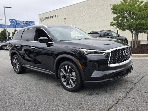 Mineral Black 2024 INFINITI QX60 Luxe
