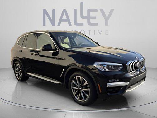 Jet Black 2019 BMW X3 sDrive30i