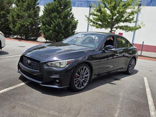 Black Opal Metallic 2023 INFINITI Q50 3.0t RED SPORT 400