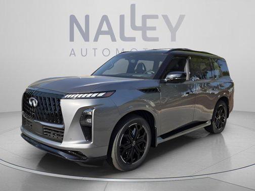 Dynamic Metal/Black Obsidian 2026 INFINITI QX80 SPORT AWD