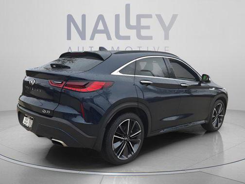 Hermosa Blue 2023 INFINITI QX55 LUXE