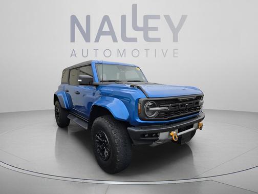 Velocity Blue Metallic 2024 Ford Bronco Raptor