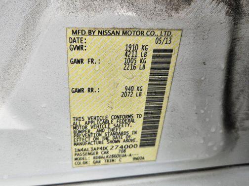 2013 Nissan Altima 2.5 S