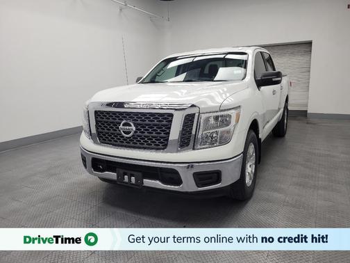 White 2018 Nissan Titan SV