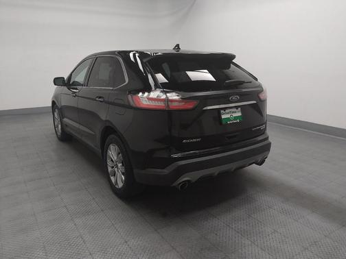 Agate Black Metallic 2019 Ford Edge Titanium