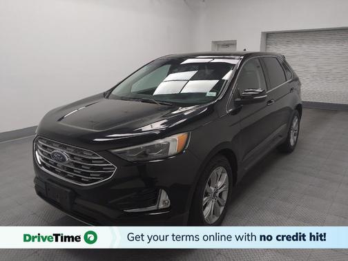 Agate Black Metallic 2019 Ford Edge Titanium