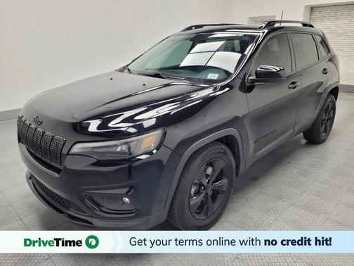 Diamond Black Crystal Pearlcoat 2019 Jeep Cherokee Altitude