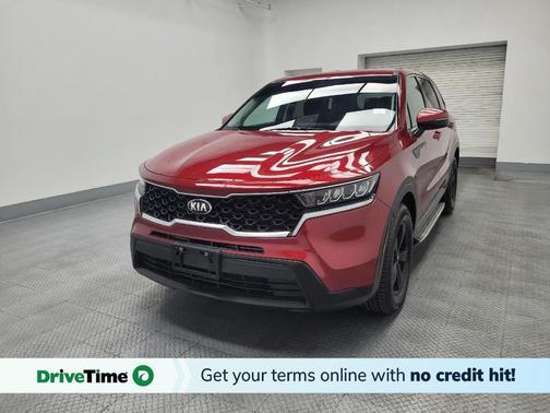 Passion Red Tintcoat 2021 Kia Sorento LX