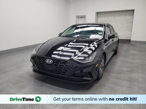Black 2023 Hyundai SONATA SEL
