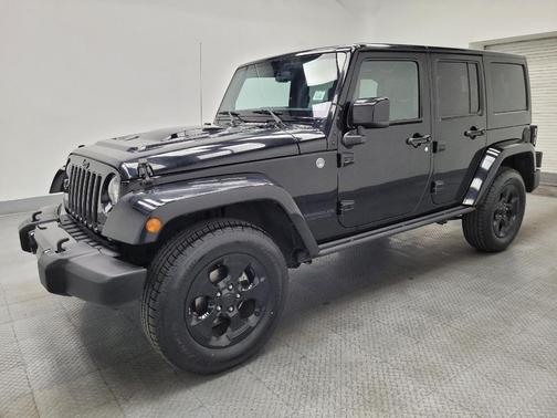 Black Clearcoat 2015 Jeep Wrangler Unlimited Altitude