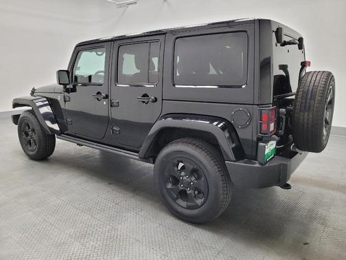 Black Clearcoat 2015 Jeep Wrangler Unlimited Altitude