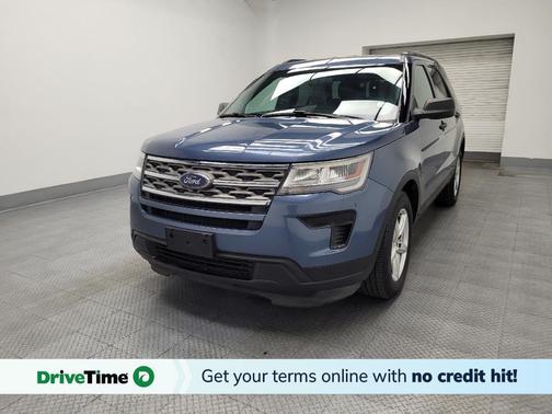 Blue Metallic 2018 Ford Explorer Base