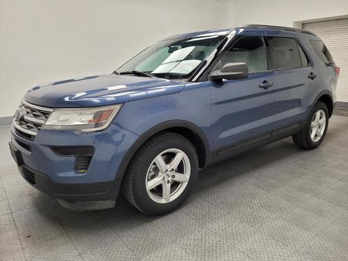 Blue Metallic 2018 Ford Explorer Base