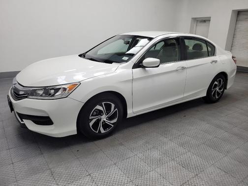 White Orchid Pearl 2017 Honda Accord LX