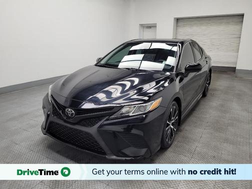 Midnight Black Metallic 2020 Toyota Camry SE