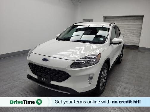 Star White Metallic Tri-Coat 2020 Ford Escape Titanium