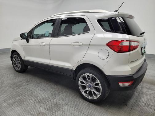 White Platinum Metallic Tri-Coat 2020 Ford EcoSport Titanium