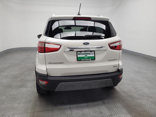 White Platinum Metallic Tri-Coat 2020 Ford EcoSport Titanium